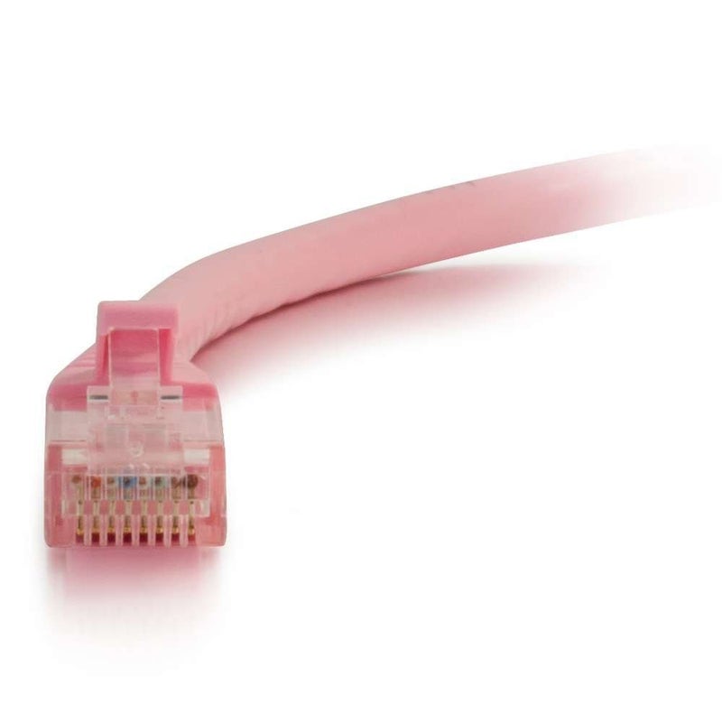 C2G / Cables To Go 04058 Cat6 Snagless Unshielded (UTP) Network Patch Cable, Pink (30 Feet/9.14 Meters) - Image 2